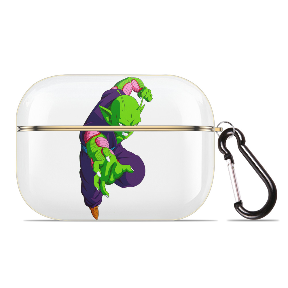（画像用） ドラゴンボール ピッコロ DRAGON BALL Piccolo 【AirPods Pro用】ハードシェル保護ケース｜耐衝撃・防指紋・カラビナ付き商品仕様