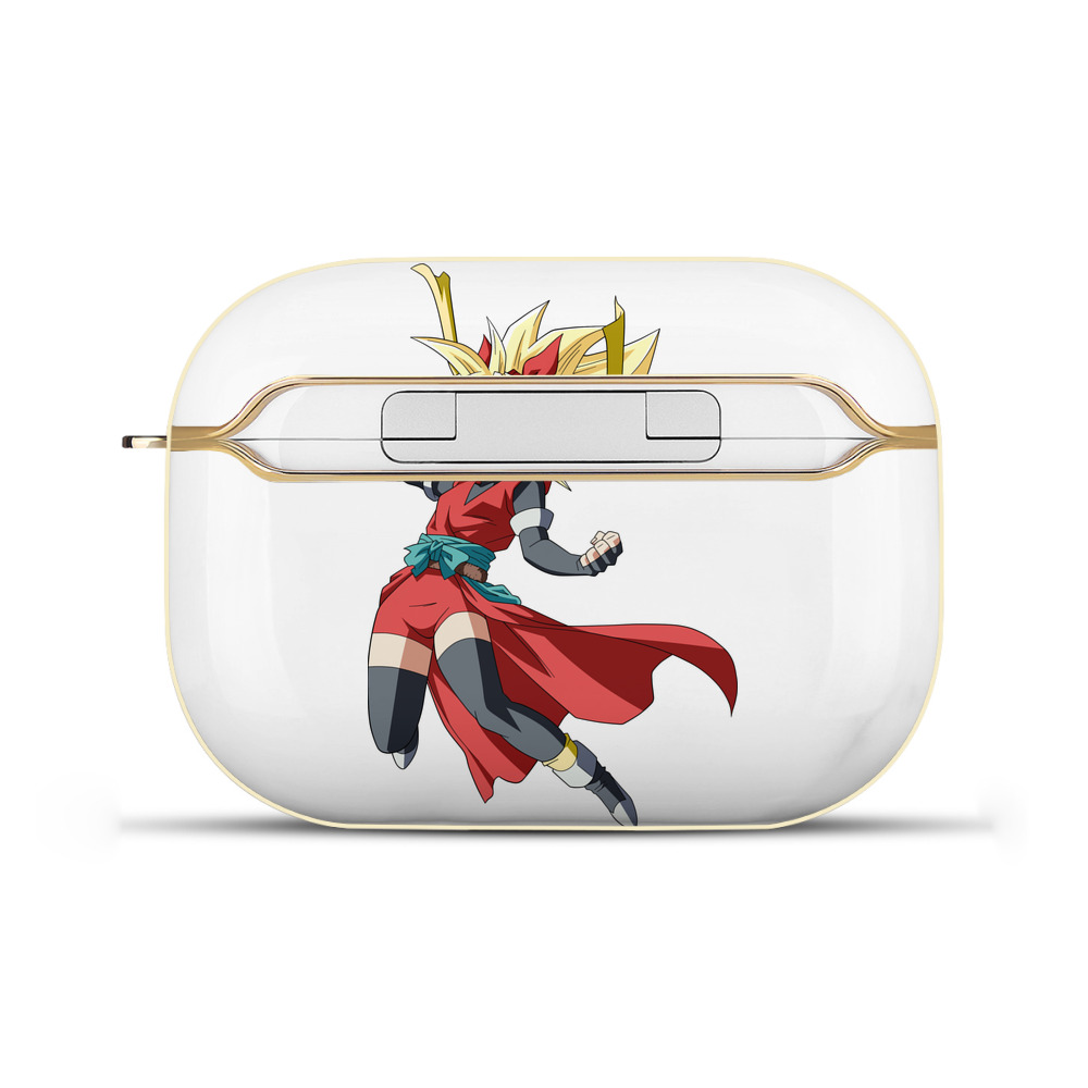 （画像用） ドラゴンボール カリフラ DRAGON BALL Caulifla 【AirPods Pro用】ハードシェル保護ケース｜耐衝撃・防指紋・カラビナ付き商品仕様