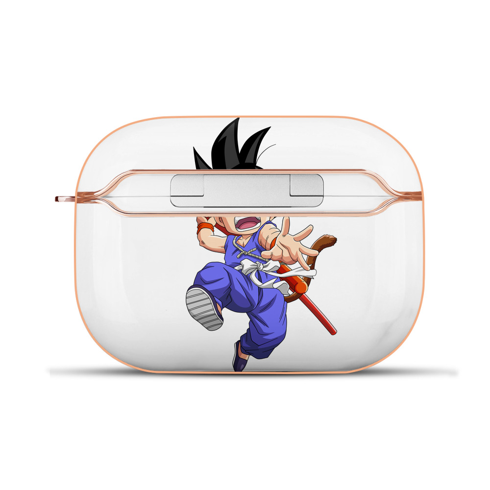 （画像用） ドラゴンボール 孫悟空（そん ごくう）Son Goku カカロット DRAGON BALL Kakarotto 【AirPods Pro用】ハードシェル保護ケース｜耐衝撃・防指紋・カラビナ付き商品仕様