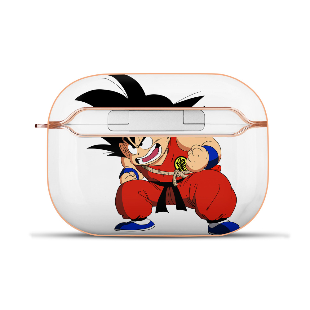 （画像用） ドラゴンボール 孫悟空（そん ごくう）Son Goku カカロット DRAGON BALL Kakarotto 【AirPods Pro用】ハードシェル保護ケース｜耐衝撃・防指紋・カラビナ付き商品仕様