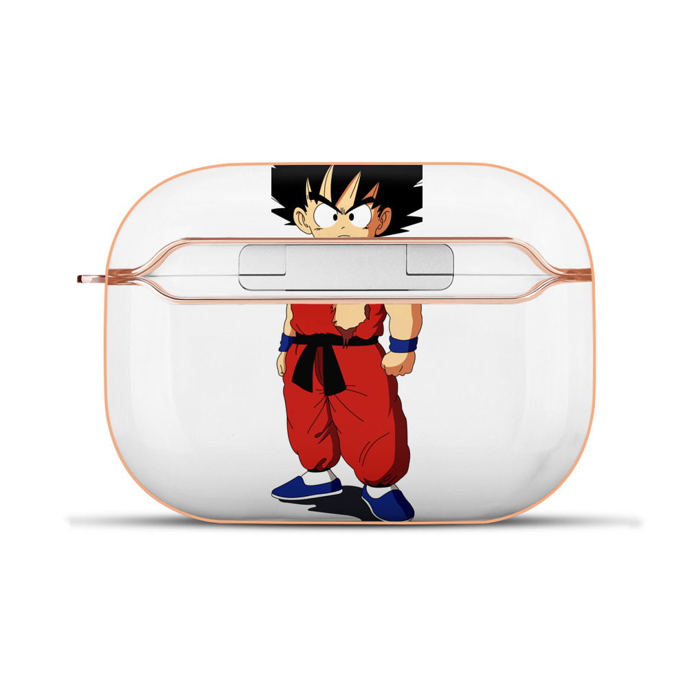 （画像用） ドラゴンボール 孫悟空（そん ごくう）Son Goku カカロット DRAGON BALL Kakarotto 【AirPods Pro用】ハードシェル保護ケース｜耐衝撃・防指紋・カラビナ付き商品仕様