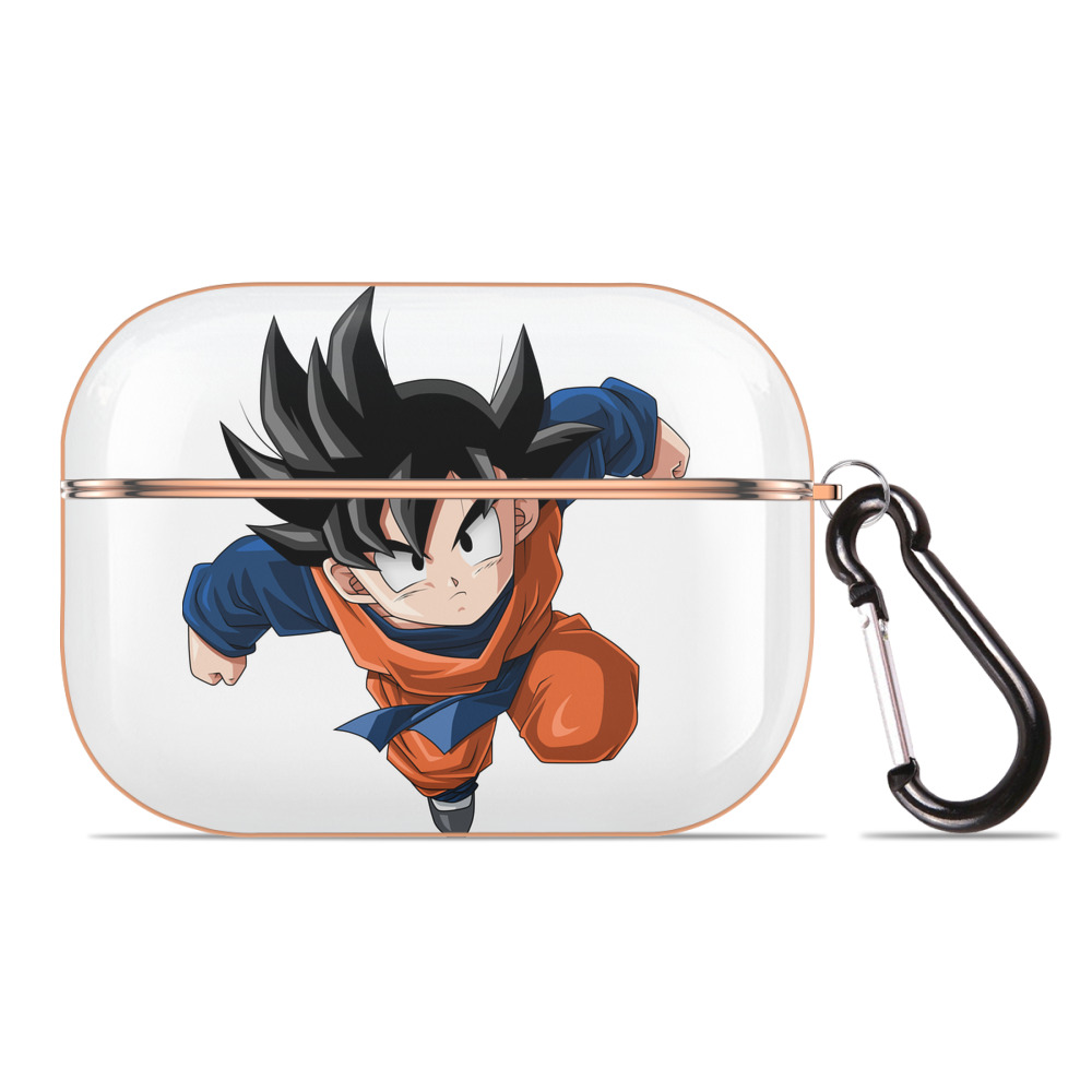 （画像用） ドラゴンボール 孫悟空（そん ごくう）Son Goku カカロット DRAGON BALL Kakarotto 【AirPods Pro用】ハードシェル保護ケース｜耐衝撃・防指紋・カラビナ付き商品仕様