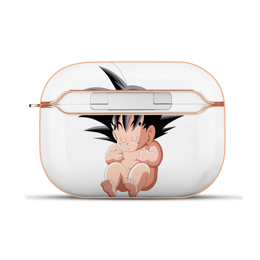 （画像用） ドラゴンボール 孫悟空（そん ごくう）Son Goku カカロット DRAGON BALL Kakarotto 【AirPods Pro用】ハードシェル保護ケース｜耐衝撃・防指紋・カラビナ付き商品仕様