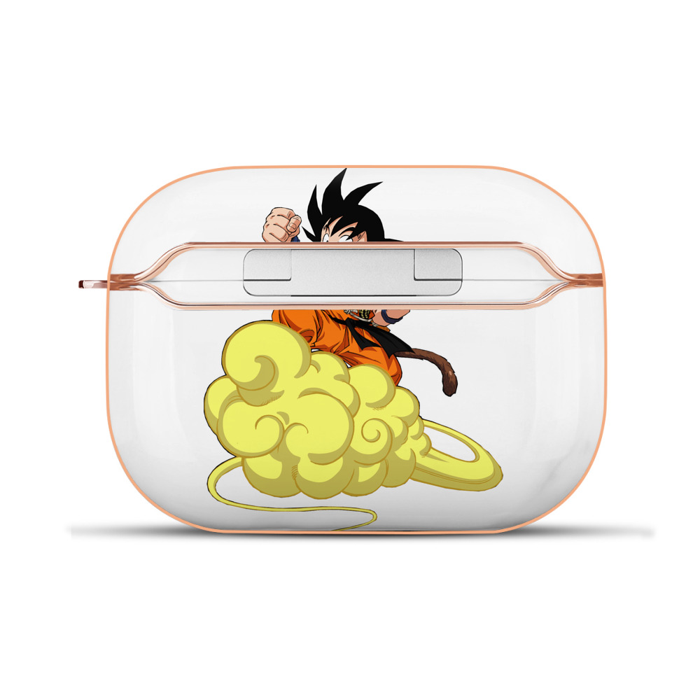 （画像用） ドラゴンボール 孫悟空（そん ごくう）Son Goku カカロット DRAGON BALL Kakarotto 【AirPods Pro用】ハードシェル保護ケース｜耐衝撃・防指紋・カラビナ付き商品仕様