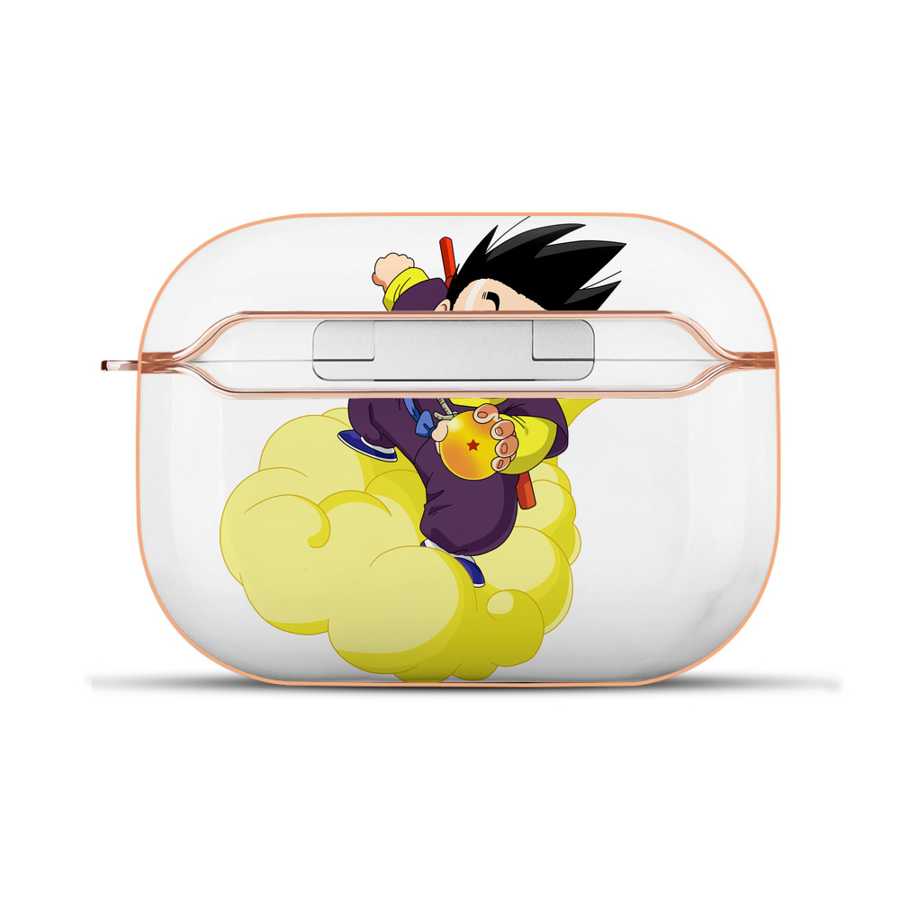（画像用） ドラゴンボール 孫悟空（そん ごくう）Son Goku カカロット DRAGON BALL Kakarotto 【AirPods Pro用】ハードシェル保護ケース｜耐衝撃・防指紋・カラビナ付き商品仕様