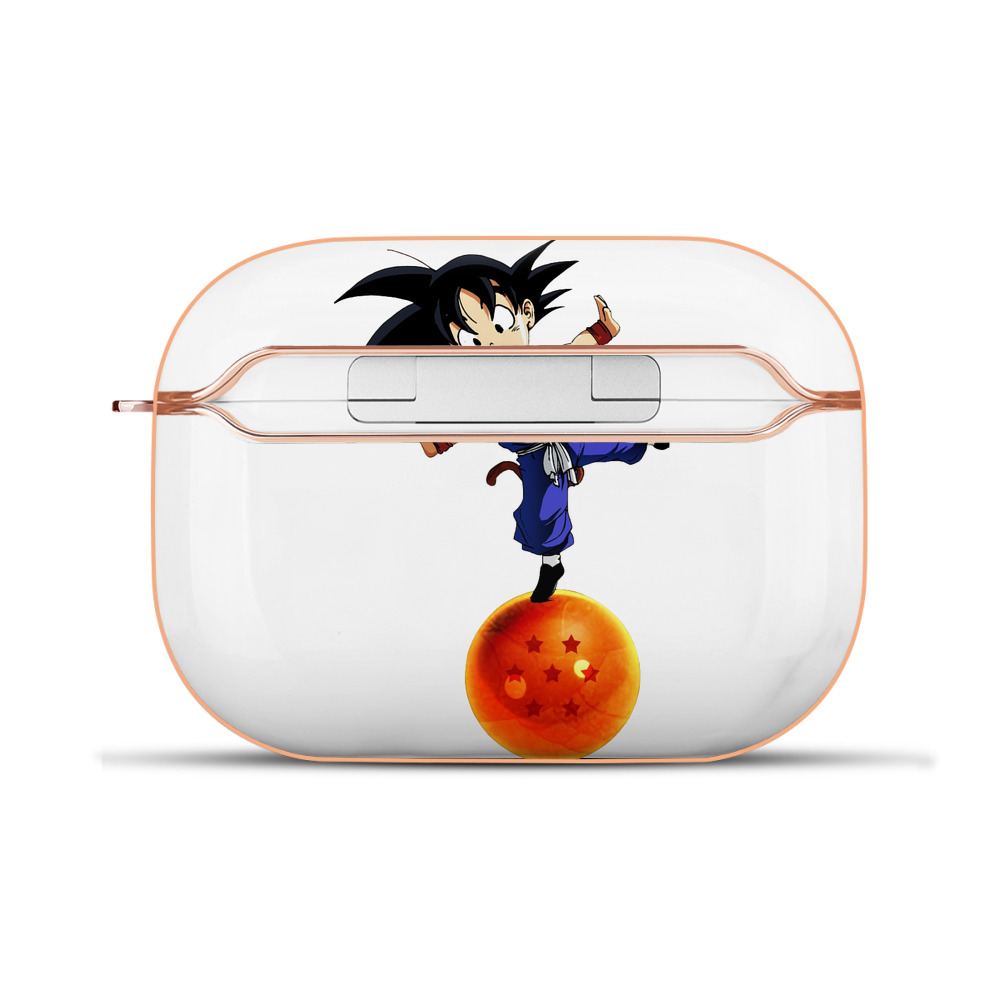（画像用） ドラゴンボール 孫悟空（そん ごくう）Son Goku カカロット DRAGON BALL Kakarotto 【AirPods Pro用】ハードシェル保護ケース｜耐衝撃・防指紋・カラビナ付き商品仕様