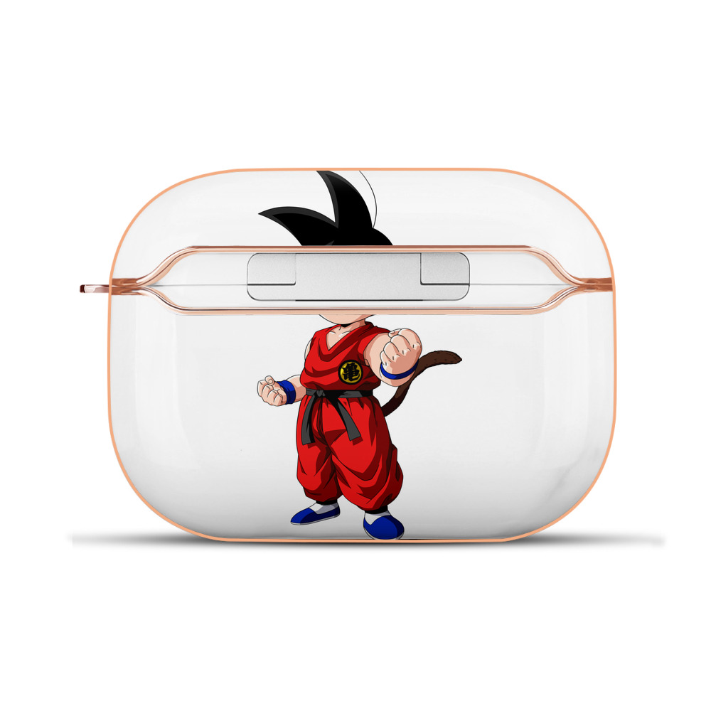 （画像用） ドラゴンボール 孫悟空（そん ごくう）Son Goku カカロット DRAGON BALL Kakarotto 【AirPods Pro用】ハードシェル保護ケース｜耐衝撃・防指紋・カラビナ付き商品仕様