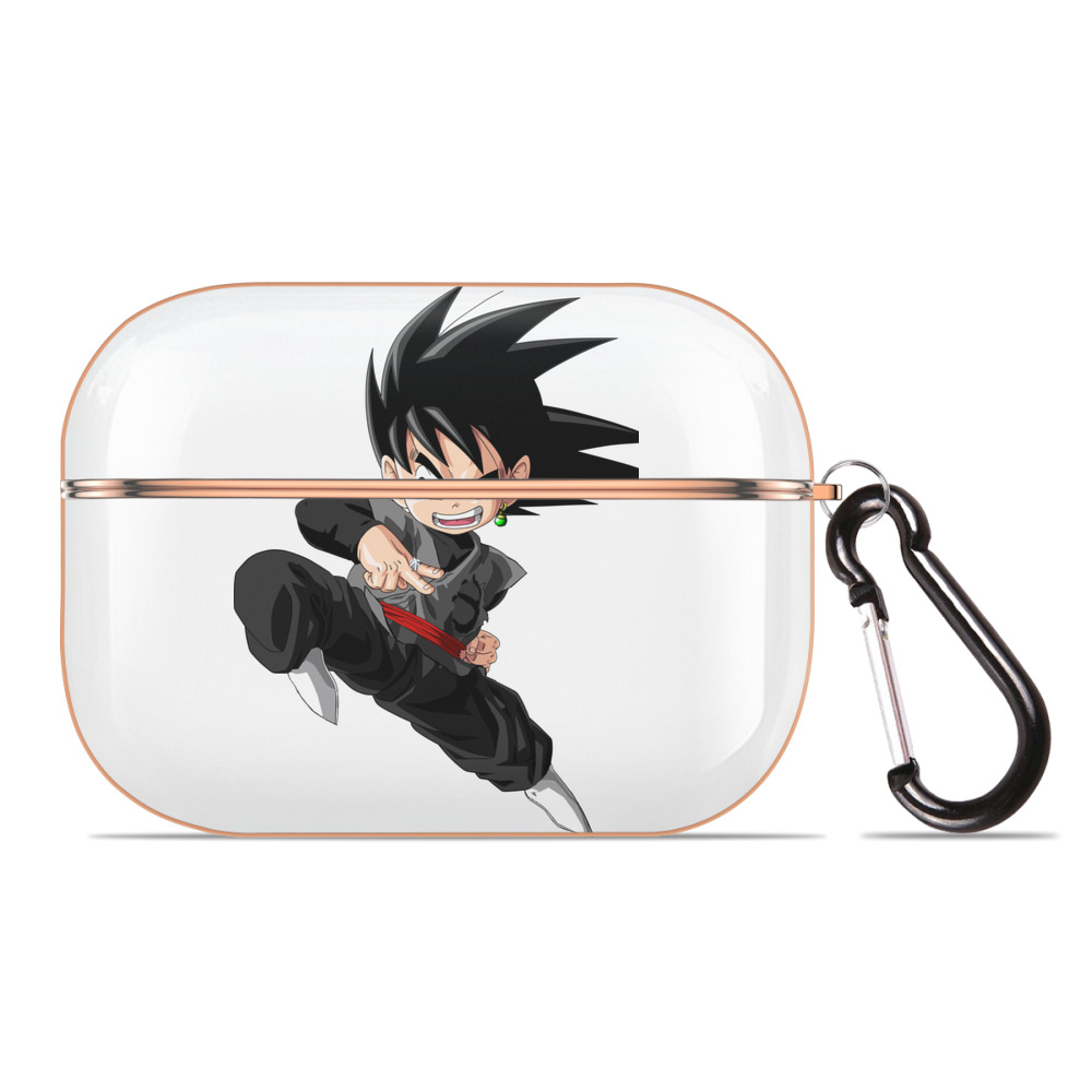 （画像用） ドラゴンボール 孫悟空（そん ごくう）Son Goku カカロット DRAGON BALL Kakarotto 【AirPods Pro用】ハードシェル保護ケース｜耐衝撃・防指紋・カラビナ付き商品仕様