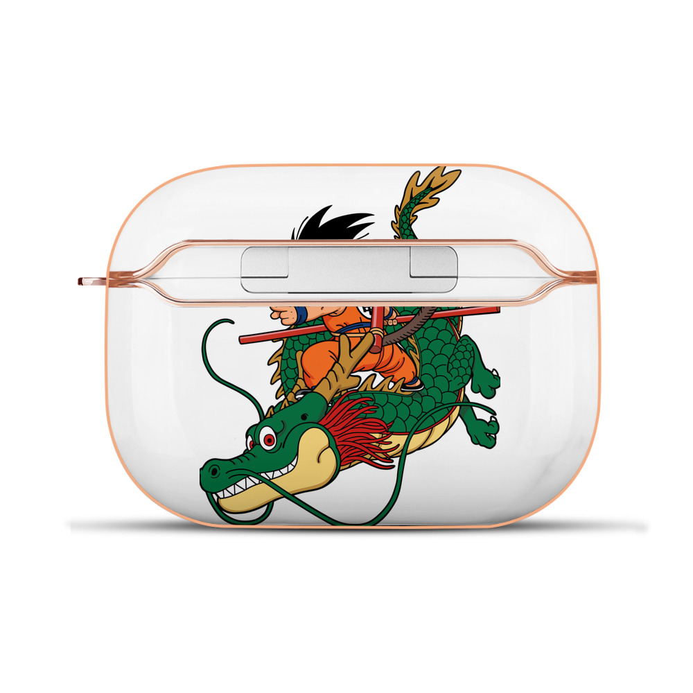 （画像用） ドラゴンボール 孫悟空（そん ごくう）Son Goku カカロット DRAGON BALL Kakarotto 【AirPods Pro用】ハードシェル保護ケース｜耐衝撃・防指紋・カラビナ付き商品仕様