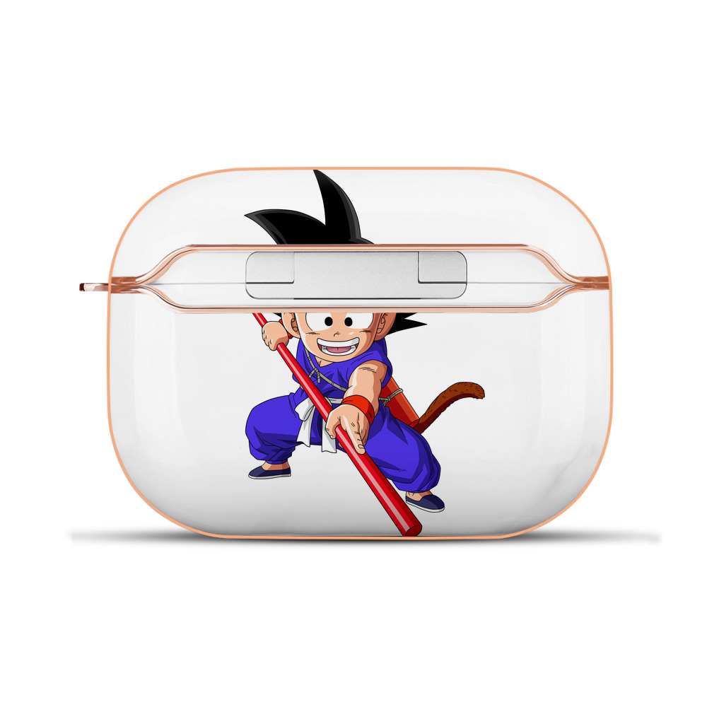 （画像用） ドラゴンボール 孫悟空（そん ごくう）Son Goku カカロット DRAGON BALL Kakarotto 【AirPods Pro用】ハードシェル保護ケース｜耐衝撃・防指紋・カラビナ付き商品仕様