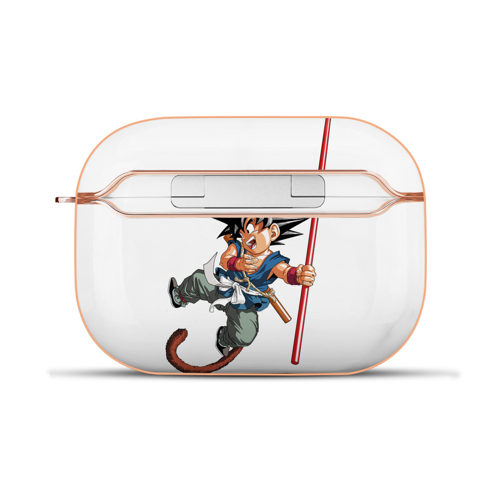 （画像用） ドラゴンボール 孫悟空（そん ごくう）Son Goku カカロット DRAGON BALL Kakarotto 【AirPods Pro用】ハードシェル保護ケース｜耐衝撃・防指紋・カラビナ付き商品仕様