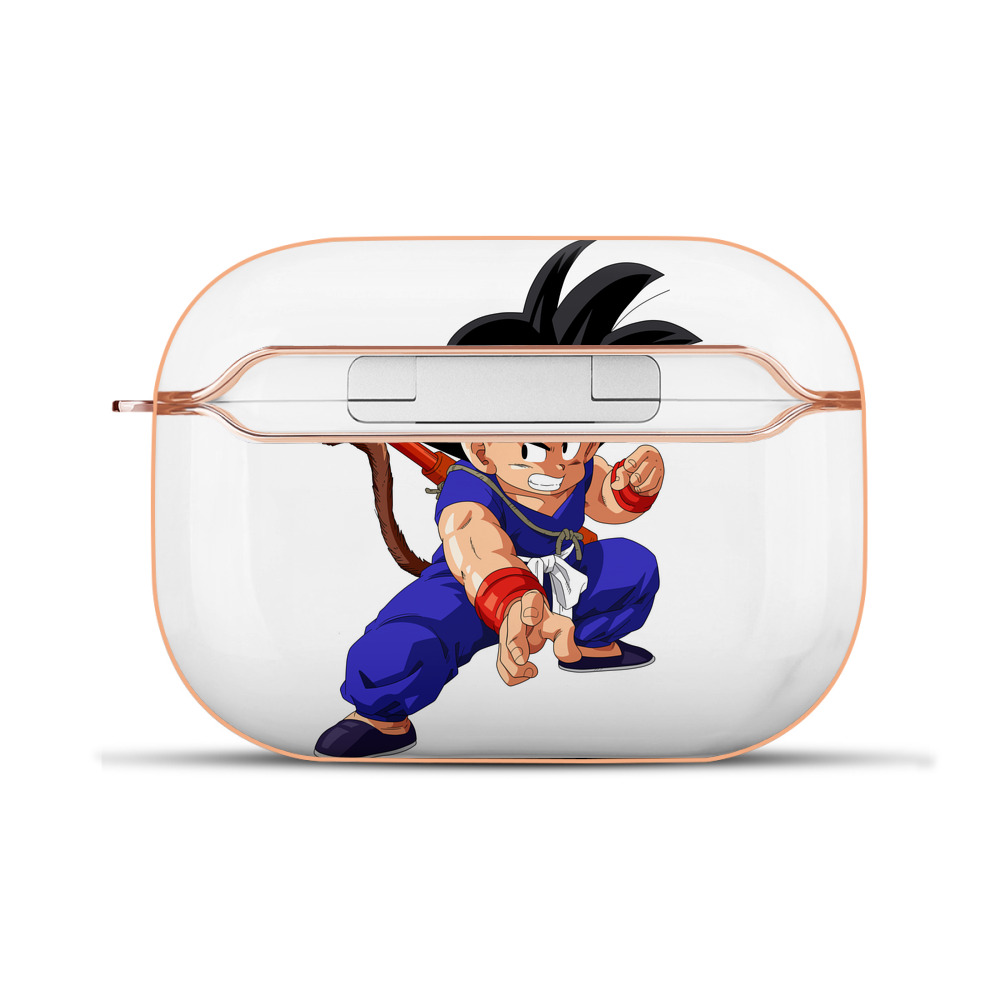 （画像用） ドラゴンボール 孫悟空（そん ごくう）Son Goku カカロット DRAGON BALL Kakarotto 【AirPods Pro用】ハードシェル保護ケース｜耐衝撃・防指紋・カラビナ付き商品仕様