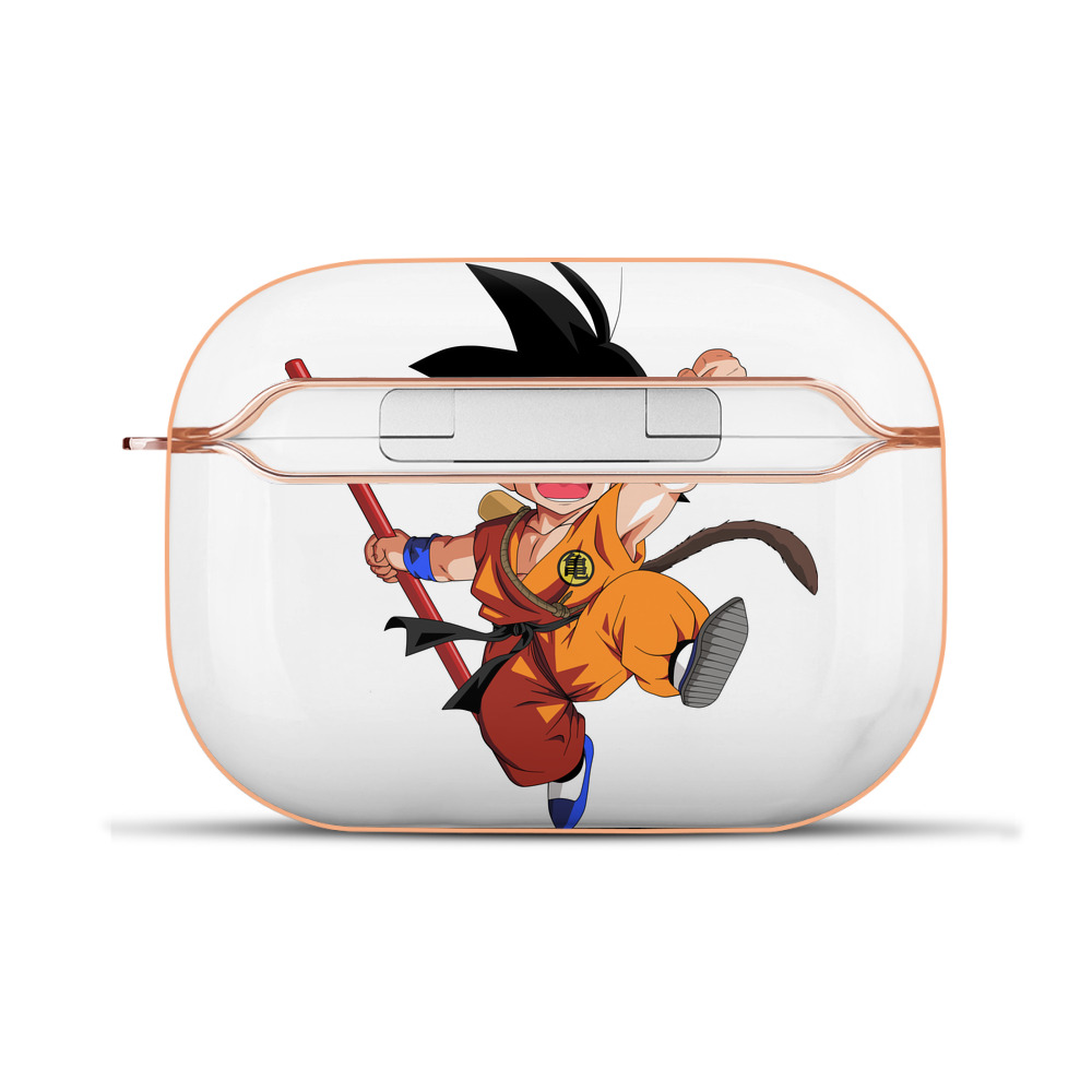 （画像用） ドラゴンボール 孫悟空（そん ごくう）Son Goku カカロット DRAGON BALL Kakarotto 【AirPods Pro用】ハードシェル保護ケース｜耐衝撃・防指紋・カラビナ付き商品仕様