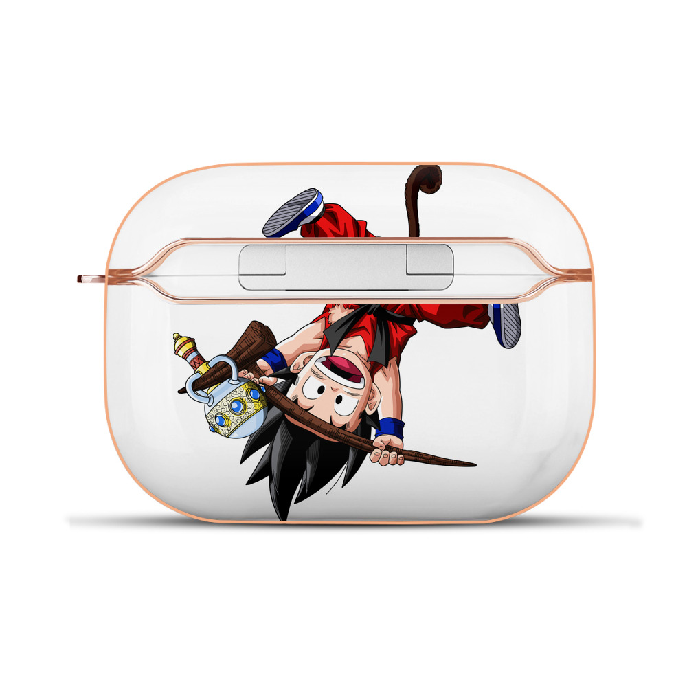 （画像用） ドラゴンボール 孫悟空（そん ごくう）Son Goku カカロット DRAGON BALL Kakarotto 【AirPods Pro用】ハードシェル保護ケース｜耐衝撃・防指紋・カラビナ付き商品仕様