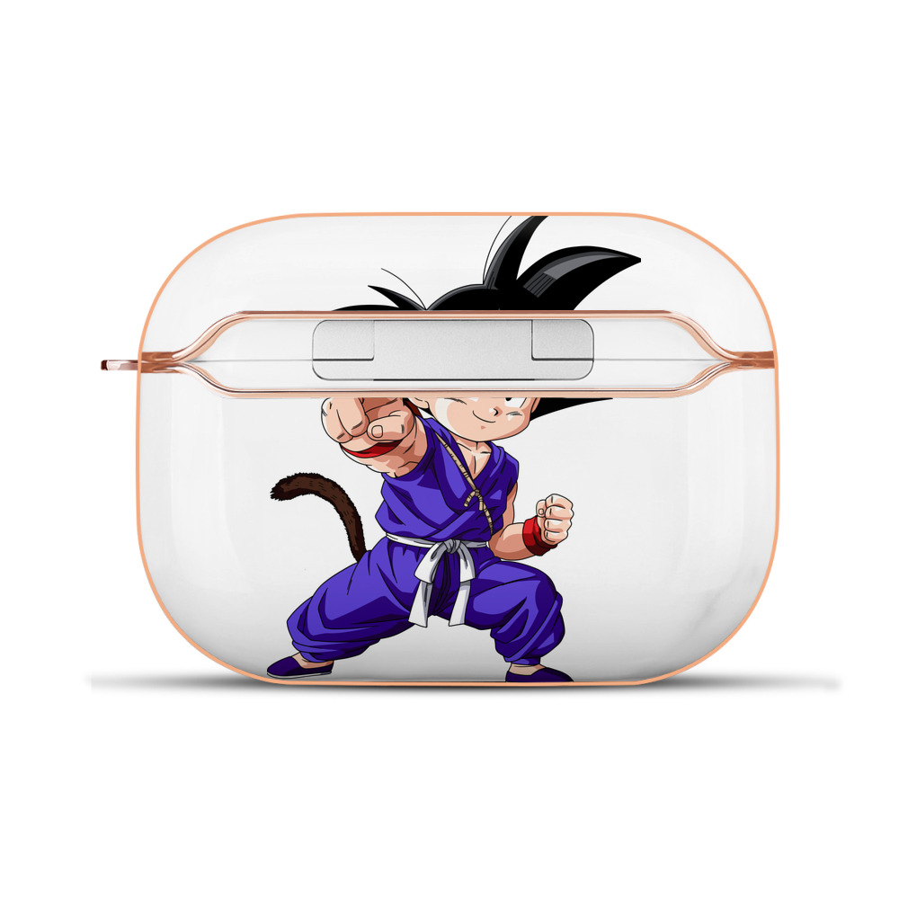 （画像用） ドラゴンボール 孫悟空（そん ごくう）Son Goku カカロット DRAGON BALL Kakarotto 【AirPods Pro用】ハードシェル保護ケース｜耐衝撃・防指紋・カラビナ付き商品仕様