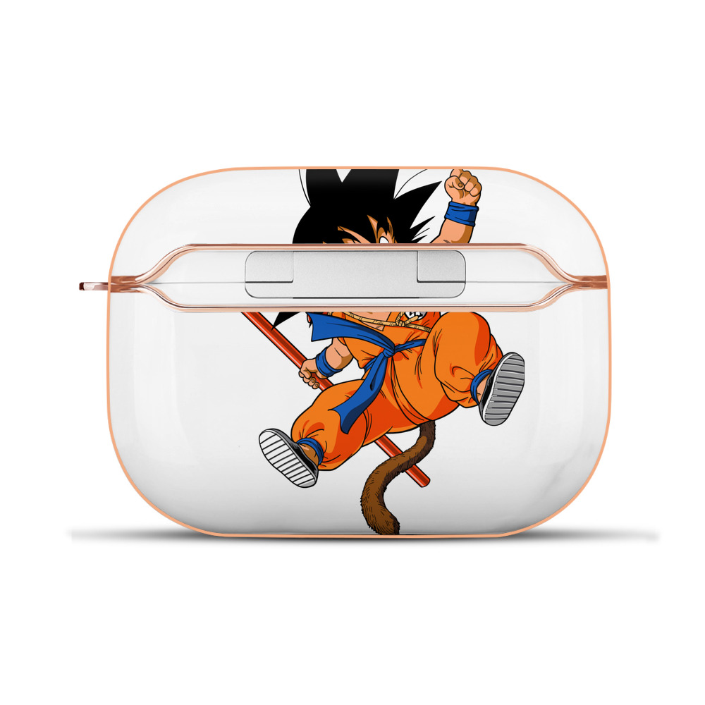 （画像用） ドラゴンボール 孫悟空（そん ごくう）Son Goku カカロット DRAGON BALL Kakarotto 【AirPods Pro用】ハードシェル保護ケース｜耐衝撃・防指紋・カラビナ付き商品仕様
