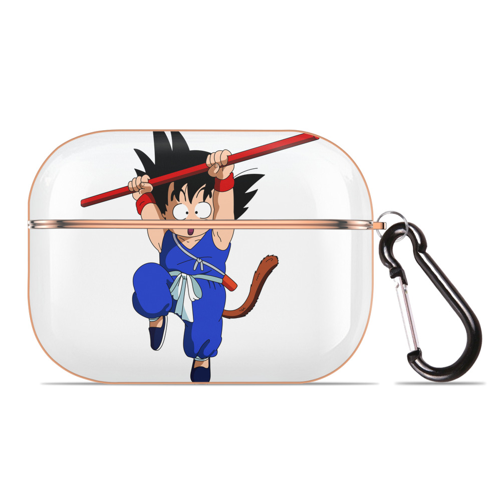 （画像用） ドラゴンボール 孫悟空（そん ごくう）Son Goku カカロット DRAGON BALL Kakarotto 【AirPods Pro用】ハードシェル保護ケース｜耐衝撃・防指紋・カラビナ付き商品仕様