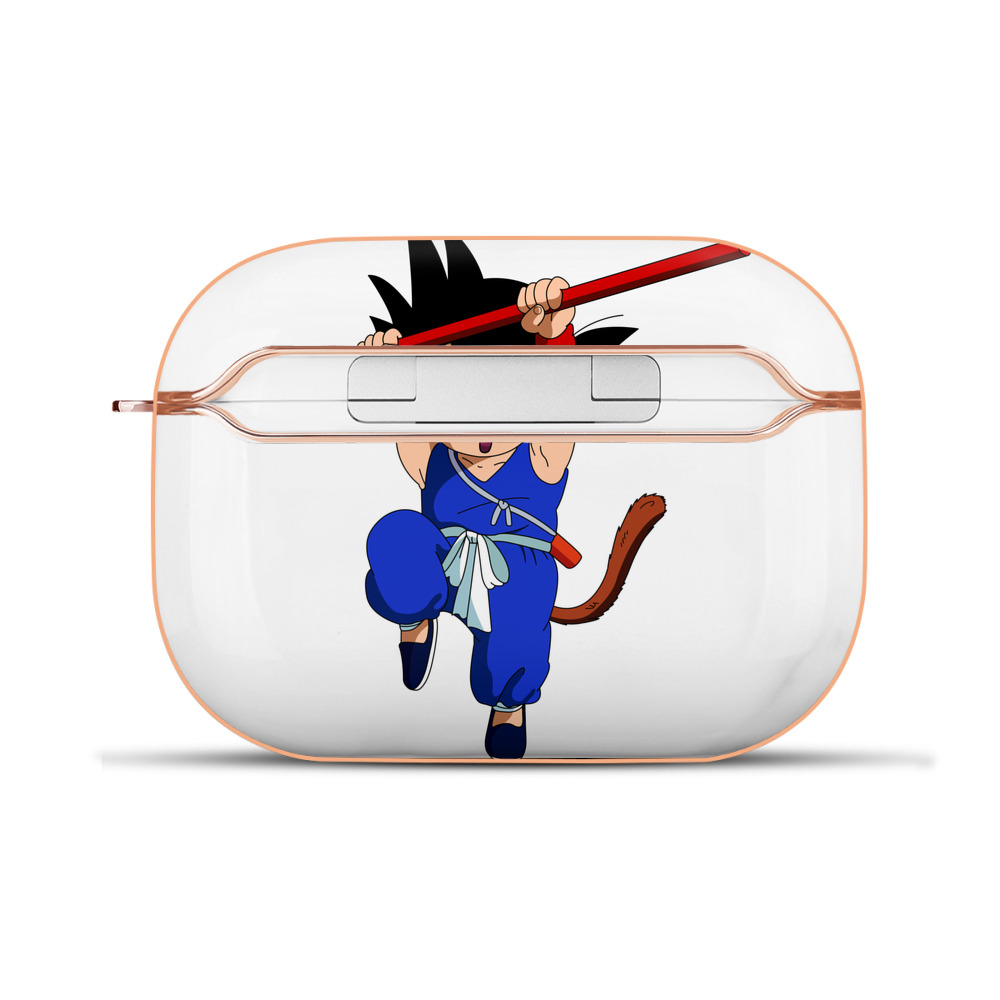 （画像用） ドラゴンボール 孫悟空（そん ごくう）Son Goku カカロット DRAGON BALL Kakarotto 【AirPods Pro用】ハードシェル保護ケース｜耐衝撃・防指紋・カラビナ付き商品仕様