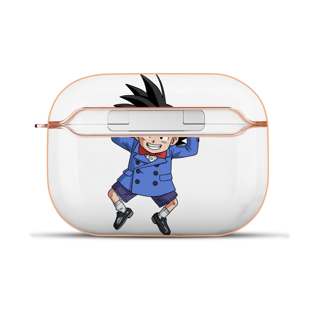 （画像用） ドラゴンボール 孫悟空（そん ごくう）Son Goku カカロット DRAGON BALL Kakarotto 【AirPods Pro用】ハードシェル保護ケース｜耐衝撃・防指紋・カラビナ付き商品仕様