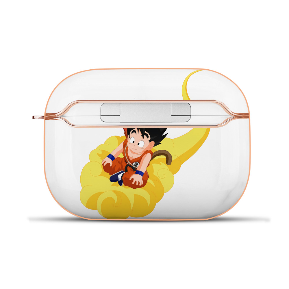 （画像用） ドラゴンボール 孫悟空（そん ごくう）Son Goku カカロット DRAGON BALL Kakarotto 【AirPods Pro用】ハードシェル保護ケース｜耐衝撃・防指紋・カラビナ付き商品仕様