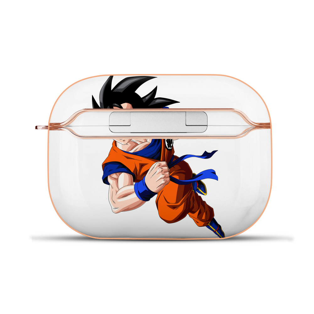 （画像用） ドラゴンボール 孫悟空（そん ごくう）Son Goku カカロット DRAGON BALL Kakarotto 【AirPods Pro用】ハードシェル保護ケース｜耐衝撃・防指紋・カラビナ付き商品仕様