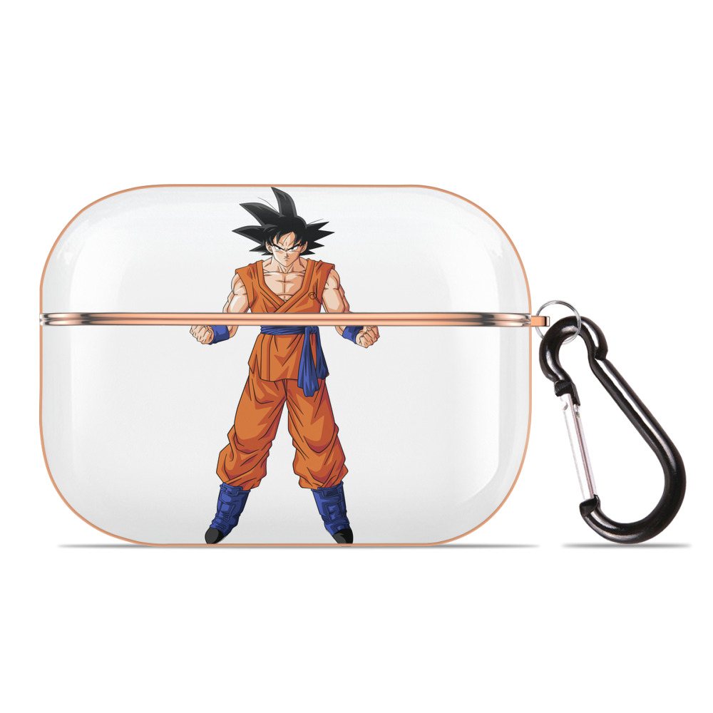 （画像用） ドラゴンボール 孫悟空（そん ごくう）Son Goku カカロット DRAGON BALL Kakarotto 【AirPods Pro用】ハードシェル保護ケース｜耐衝撃・防指紋・カラビナ付き商品仕様