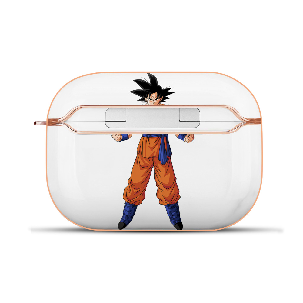（画像用） ドラゴンボール 孫悟空（そん ごくう）Son Goku カカロット DRAGON BALL Kakarotto 【AirPods Pro用】ハードシェル保護ケース｜耐衝撃・防指紋・カラビナ付き商品仕様