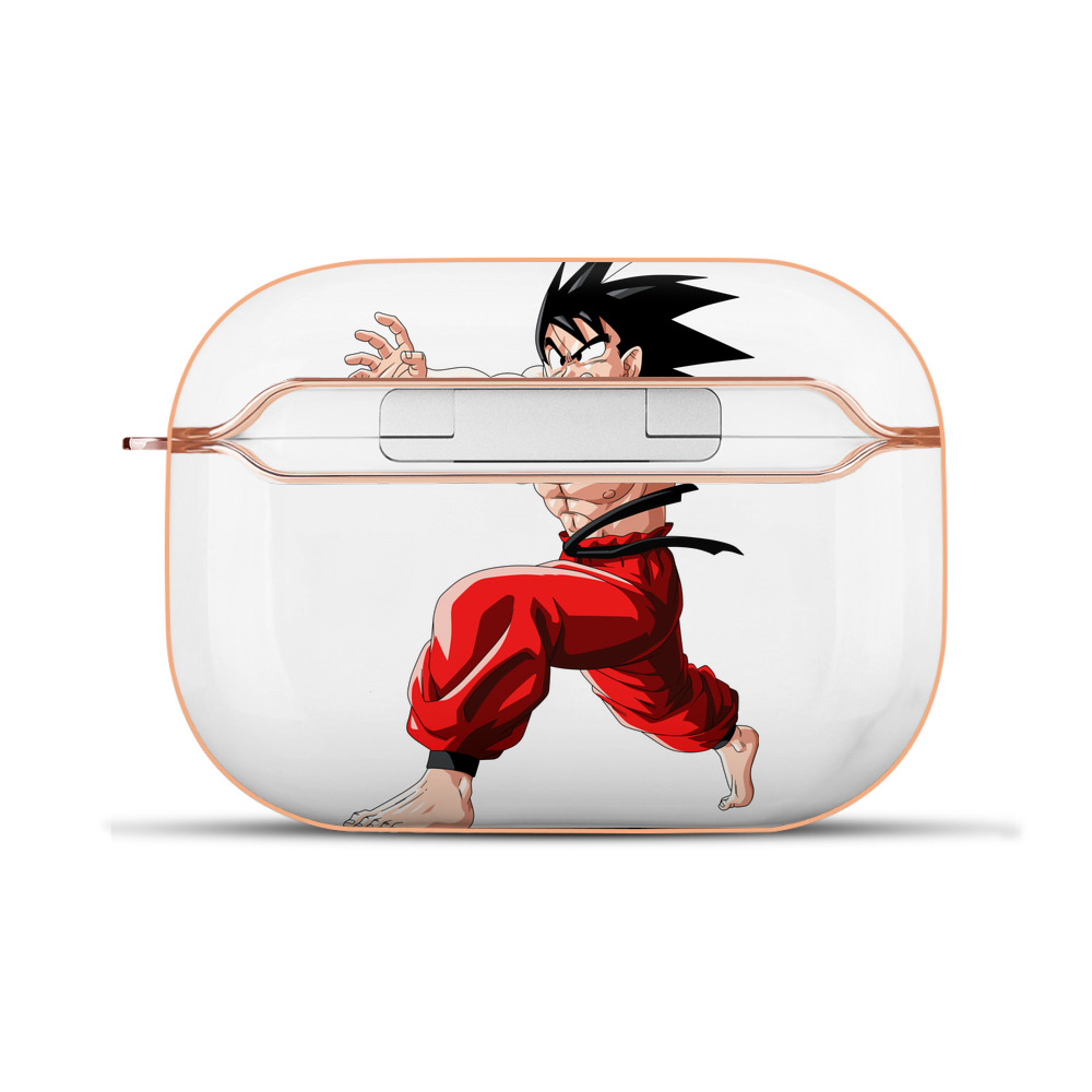 （画像用） ドラゴンボール 孫悟空（そん ごくう）Son Goku カカロット DRAGON BALL Kakarotto 【AirPods Pro用】ハードシェル保護ケース｜耐衝撃・防指紋・カラビナ付き商品仕様