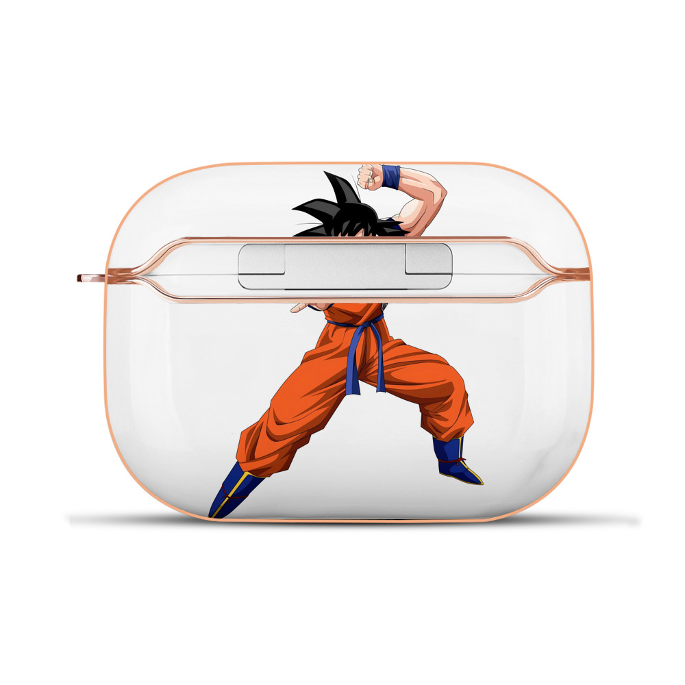 （画像用） ドラゴンボール 孫悟空（そん ごくう）Son Goku カカロット DRAGON BALL Kakarotto 【AirPods Pro用】ハードシェル保護ケース｜耐衝撃・防指紋・カラビナ付き商品仕様
