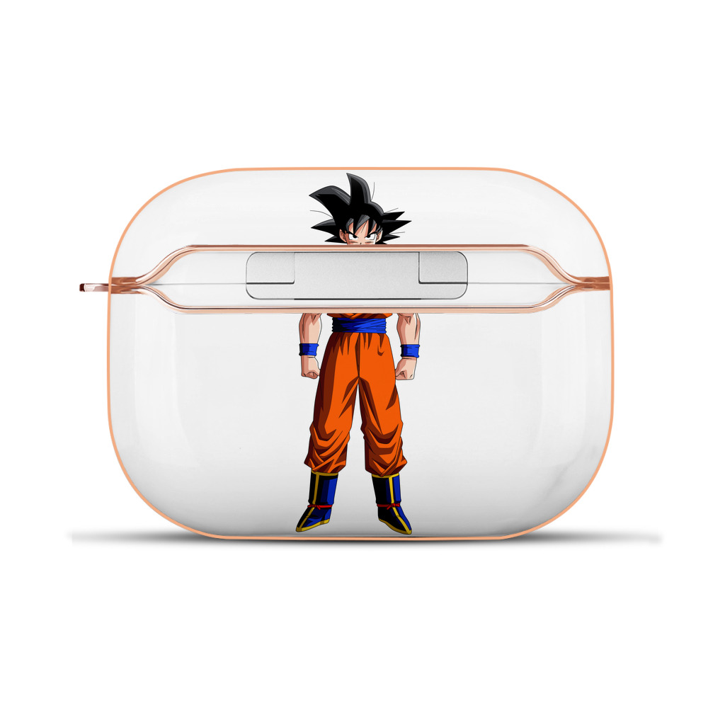 （画像用） ドラゴンボール 孫悟空（そん ごくう）Son Goku カカロット DRAGON BALL Kakarotto 【AirPods Pro用】ハードシェル保護ケース｜耐衝撃・防指紋・カラビナ付き商品仕様