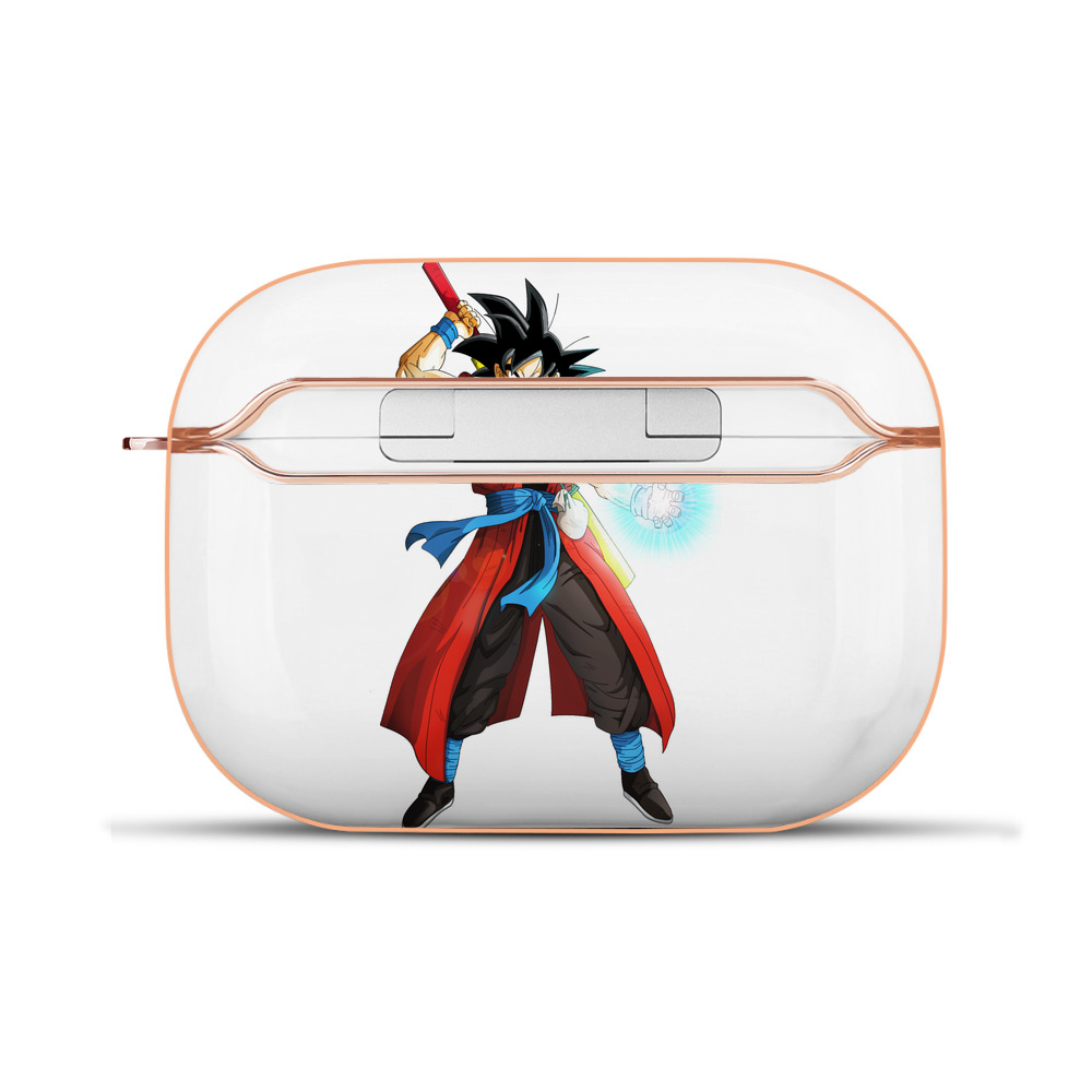 （画像用） ドラゴンボール 孫悟空（そん ごくう）Son Goku カカロット DRAGON BALL Kakarotto 【AirPods Pro用】ハードシェル保護ケース｜耐衝撃・防指紋・カラビナ付き商品仕様