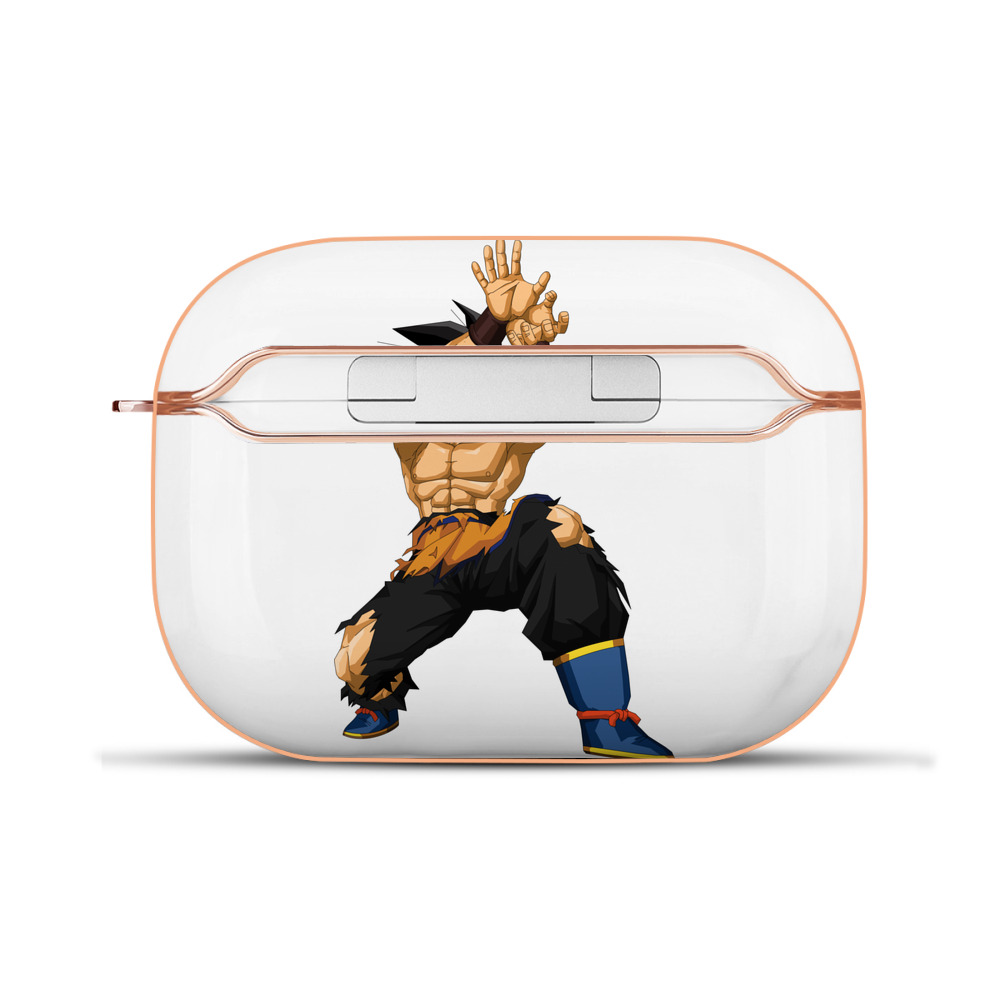 （画像用） ドラゴンボール 孫悟空（そん ごくう）Son Goku カカロット DRAGON BALL Kakarotto 【AirPods Pro用】ハードシェル保護ケース｜耐衝撃・防指紋・カラビナ付き商品仕様