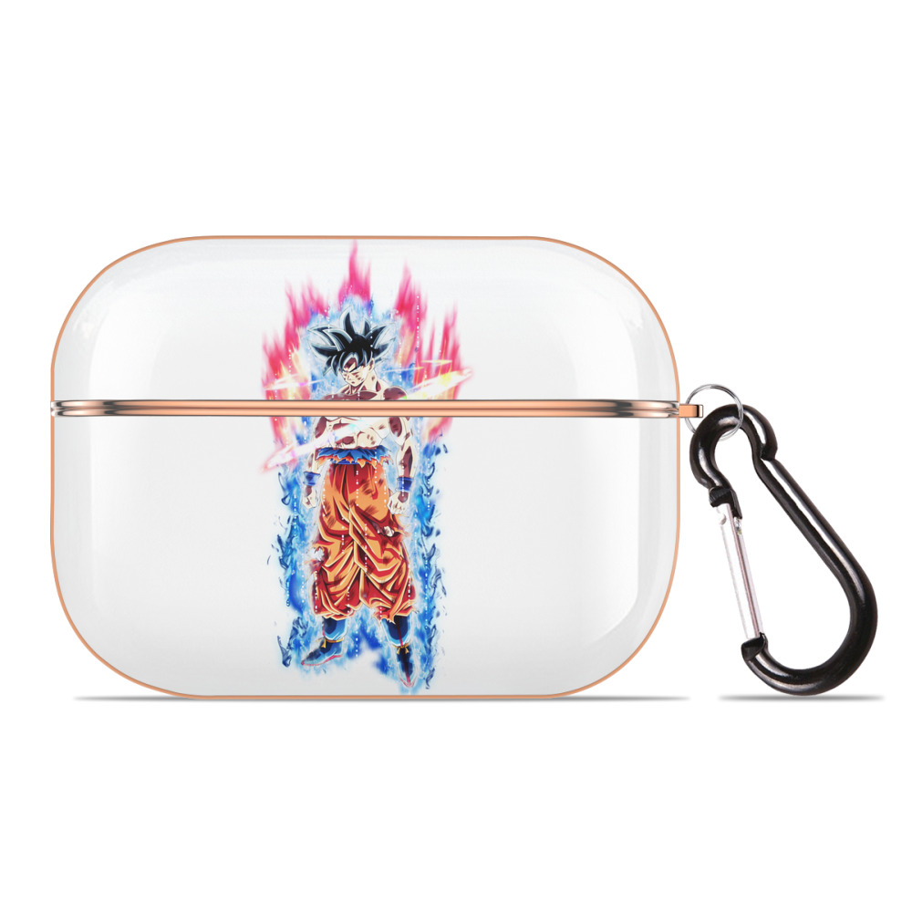 （画像用） ドラゴンボール 孫悟空（そん ごくう）Son Goku カカロット DRAGON BALL Kakarotto 【AirPods Pro用】ハードシェル保護ケース｜耐衝撃・防指紋・カラビナ付き商品仕様
