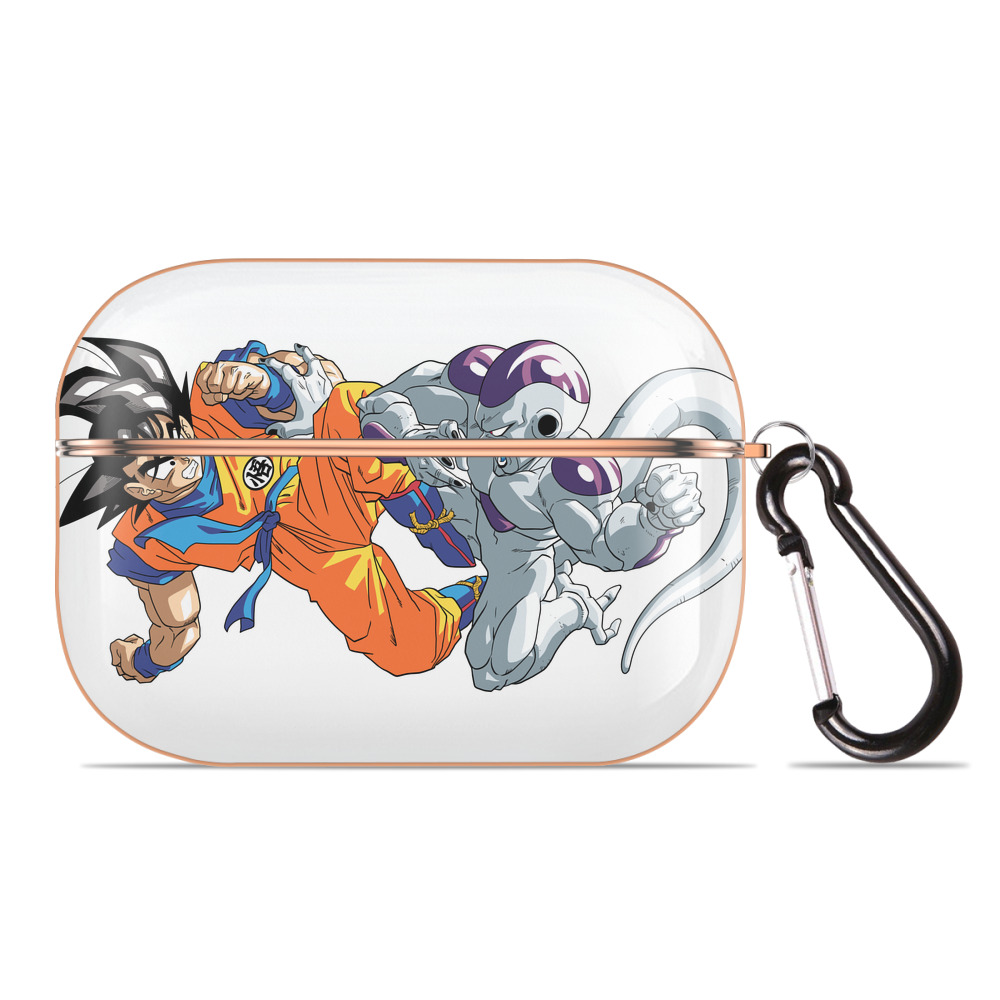 （画像用） ドラゴンボール 孫悟空（そん ごくう）Son Goku カカロット DRAGON BALL Kakarotto 【AirPods Pro用】ハードシェル保護ケース｜耐衝撃・防指紋・カラビナ付き商品仕様