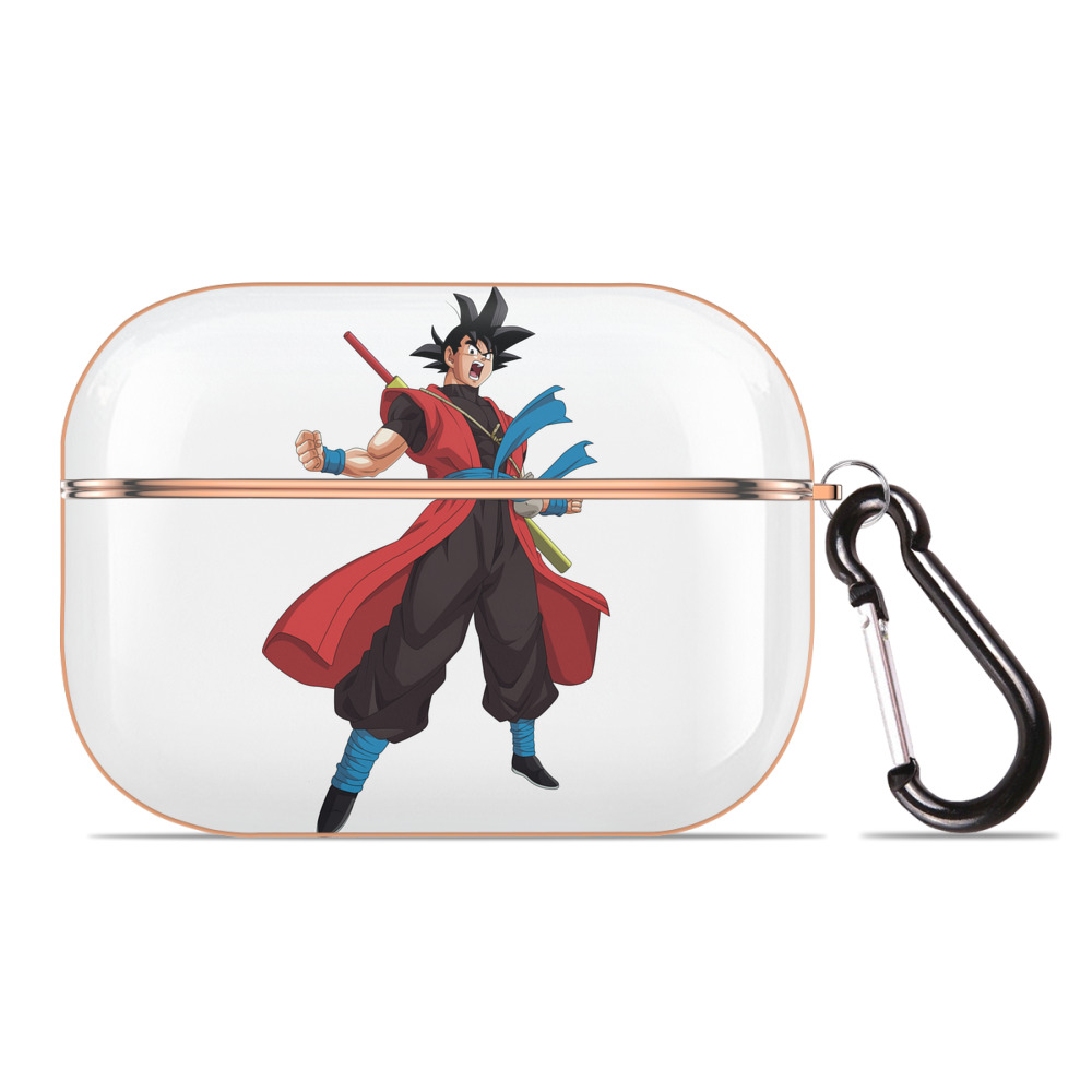 （画像用） ドラゴンボール 孫悟空（そん ごくう）Son Goku カカロット DRAGON BALL Kakarotto 【AirPods Pro用】ハードシェル保護ケース｜耐衝撃・防指紋・カラビナ付き商品仕様