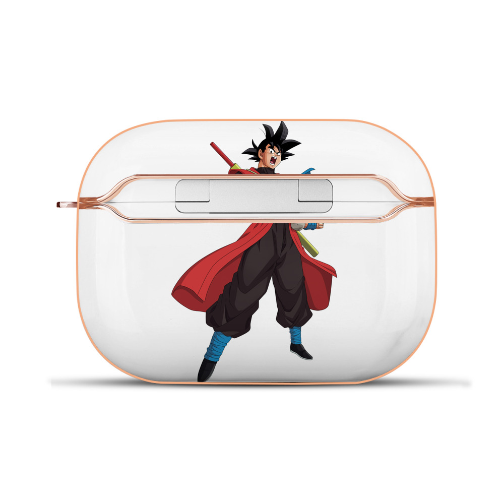 （画像用） ドラゴンボール 孫悟空（そん ごくう）Son Goku カカロット DRAGON BALL Kakarotto 【AirPods Pro用】ハードシェル保護ケース｜耐衝撃・防指紋・カラビナ付き商品仕様