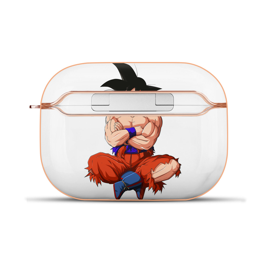 （画像用） ドラゴンボール 孫悟空（そん ごくう）Son Goku カカロット DRAGON BALL Kakarotto 【AirPods Pro用】ハードシェル保護ケース｜耐衝撃・防指紋・カラビナ付き商品仕様