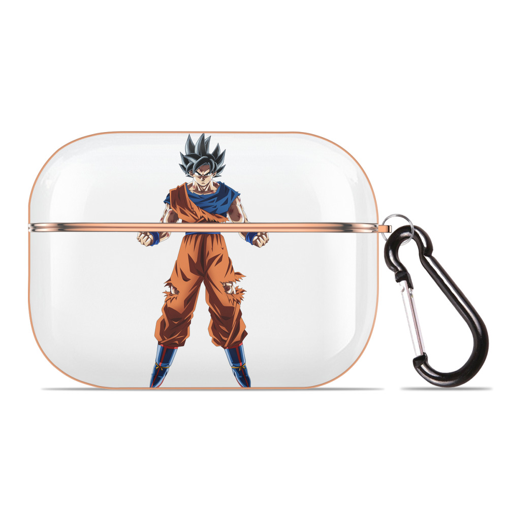（画像用） ドラゴンボール 孫悟空（そん ごくう）Son Goku カカロット DRAGON BALL Kakarotto 【AirPods Pro用】ハードシェル保護ケース｜耐衝撃・防指紋・カラビナ付き商品仕様