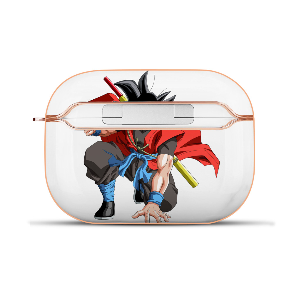 （画像用） ドラゴンボール 孫悟空（そん ごくう）Son Goku カカロット DRAGON BALL Kakarotto 【AirPods Pro用】ハードシェル保護ケース｜耐衝撃・防指紋・カラビナ付き商品仕様