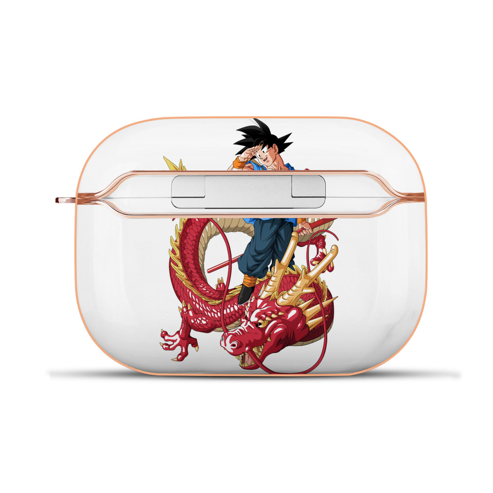 （画像用） ドラゴンボール 孫悟空（そん ごくう）Son Goku カカロット DRAGON BALL Kakarotto 【AirPods Pro用】ハードシェル保護ケース｜耐衝撃・防指紋・カラビナ付き商品仕様