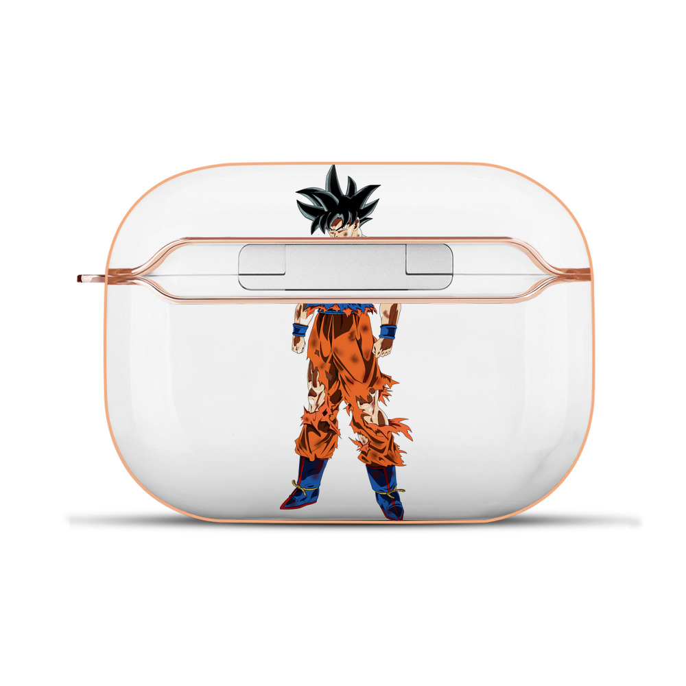 （画像用） ドラゴンボール 孫悟空（そん ごくう）Son Goku カカロット DRAGON BALL Kakarotto 【AirPods Pro用】ハードシェル保護ケース｜耐衝撃・防指紋・カラビナ付き商品仕様
