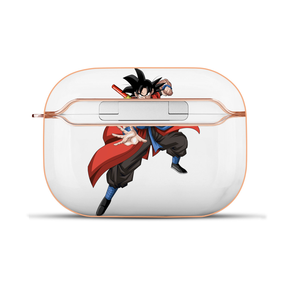 （画像用） ドラゴンボール 孫悟空（そん ごくう）Son Goku カカロット DRAGON BALL Kakarotto 【AirPods Pro用】ハードシェル保護ケース｜耐衝撃・防指紋・カラビナ付き商品仕様