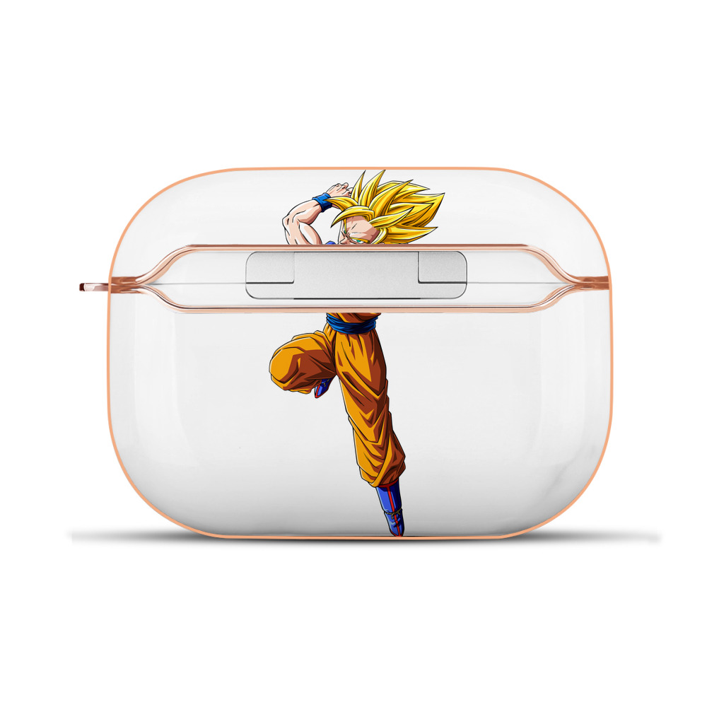 （画像用） ドラゴンボール 孫悟空（そん ごくう）Son Goku カカロット DRAGON BALL Kakarotto 【AirPods Pro用】ハードシェル保護ケース｜耐衝撃・防指紋・カラビナ付き商品仕様