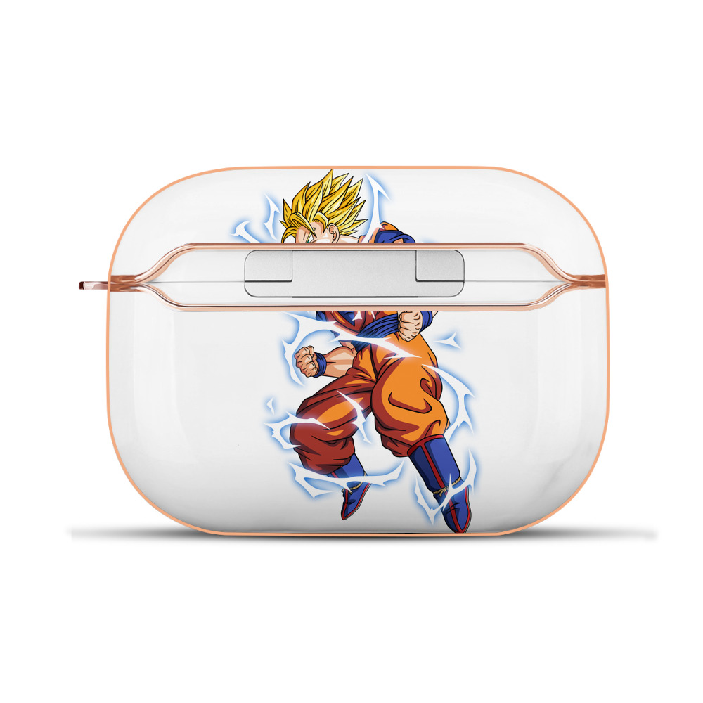 （画像用） ドラゴンボール 孫悟空（そん ごくう）Son Goku カカロット DRAGON BALL Kakarotto 【AirPods Pro用】ハードシェル保護ケース｜耐衝撃・防指紋・カラビナ付き商品仕様