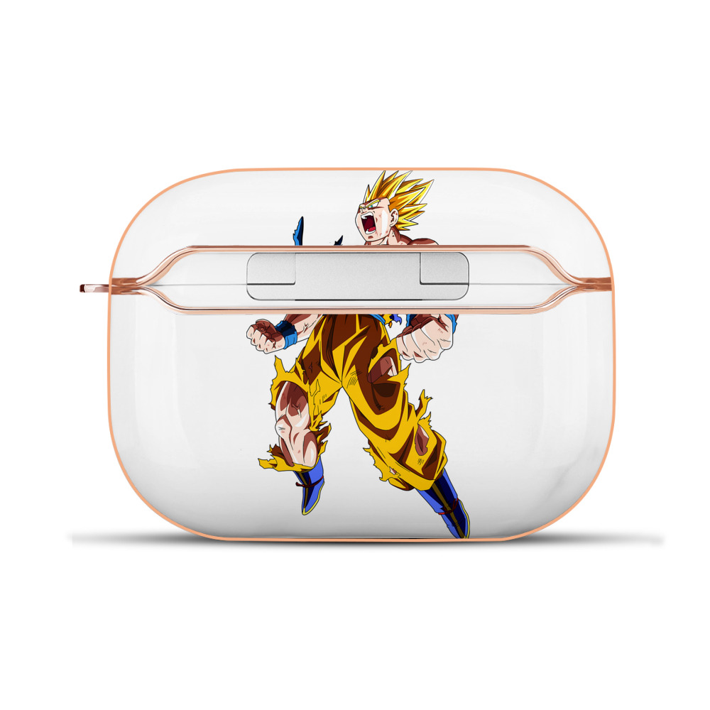 （画像用） ドラゴンボール 孫悟空（そん ごくう）Son Goku カカロット DRAGON BALL Kakarotto 【AirPods Pro用】ハードシェル保護ケース｜耐衝撃・防指紋・カラビナ付き商品仕様