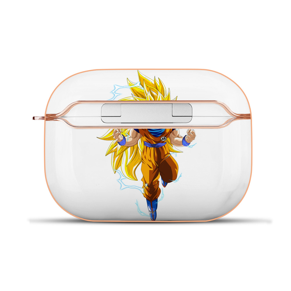 （画像用） ドラゴンボール 孫悟空（そん ごくう）Son Goku カカロット DRAGON BALL Kakarotto 【AirPods Pro用】ハードシェル保護ケース｜耐衝撃・防指紋・カラビナ付き商品仕様