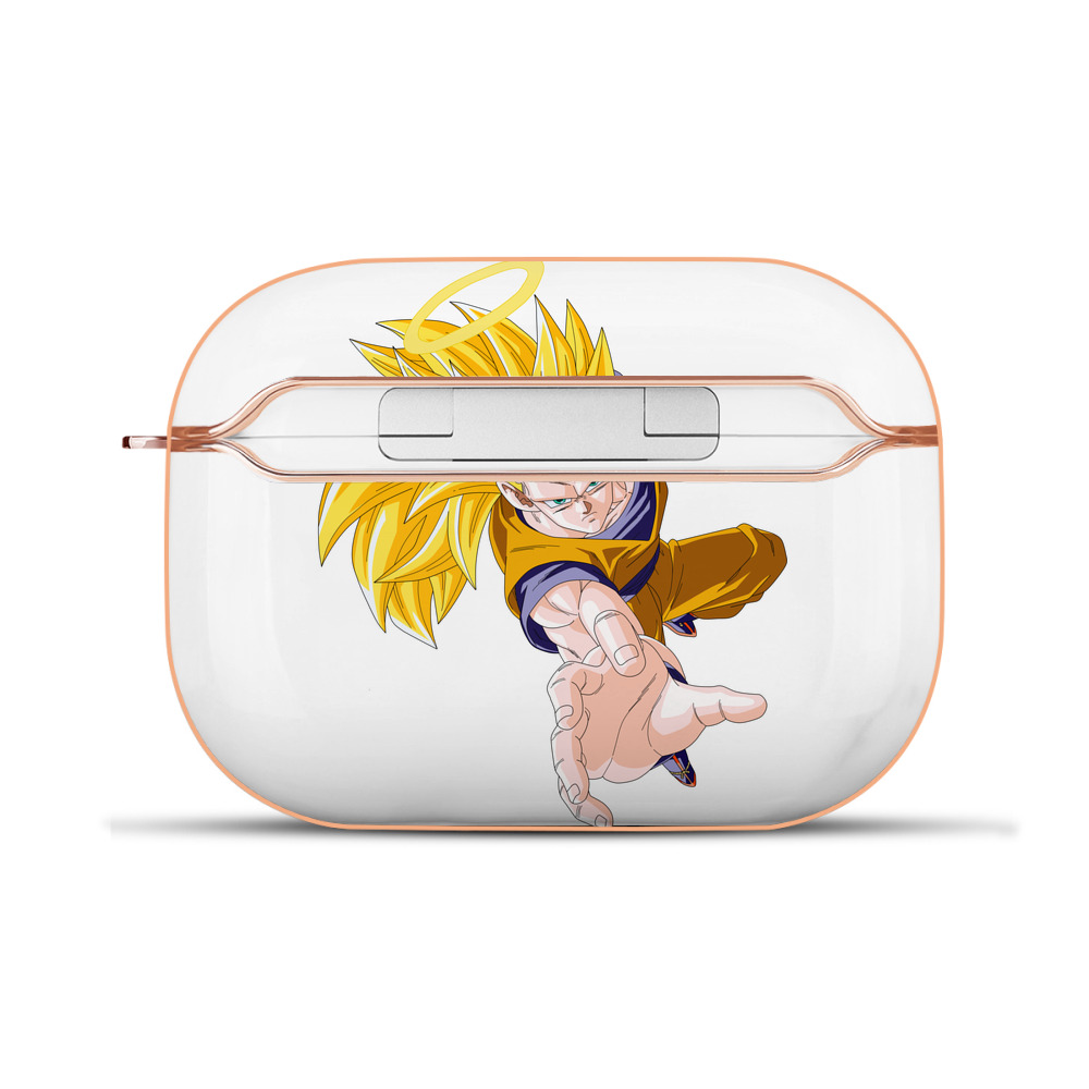 （画像用） ドラゴンボール 孫悟空（そん ごくう）Son Goku カカロット DRAGON BALL Kakarotto 【AirPods Pro用】ハードシェル保護ケース｜耐衝撃・防指紋・カラビナ付き商品仕様