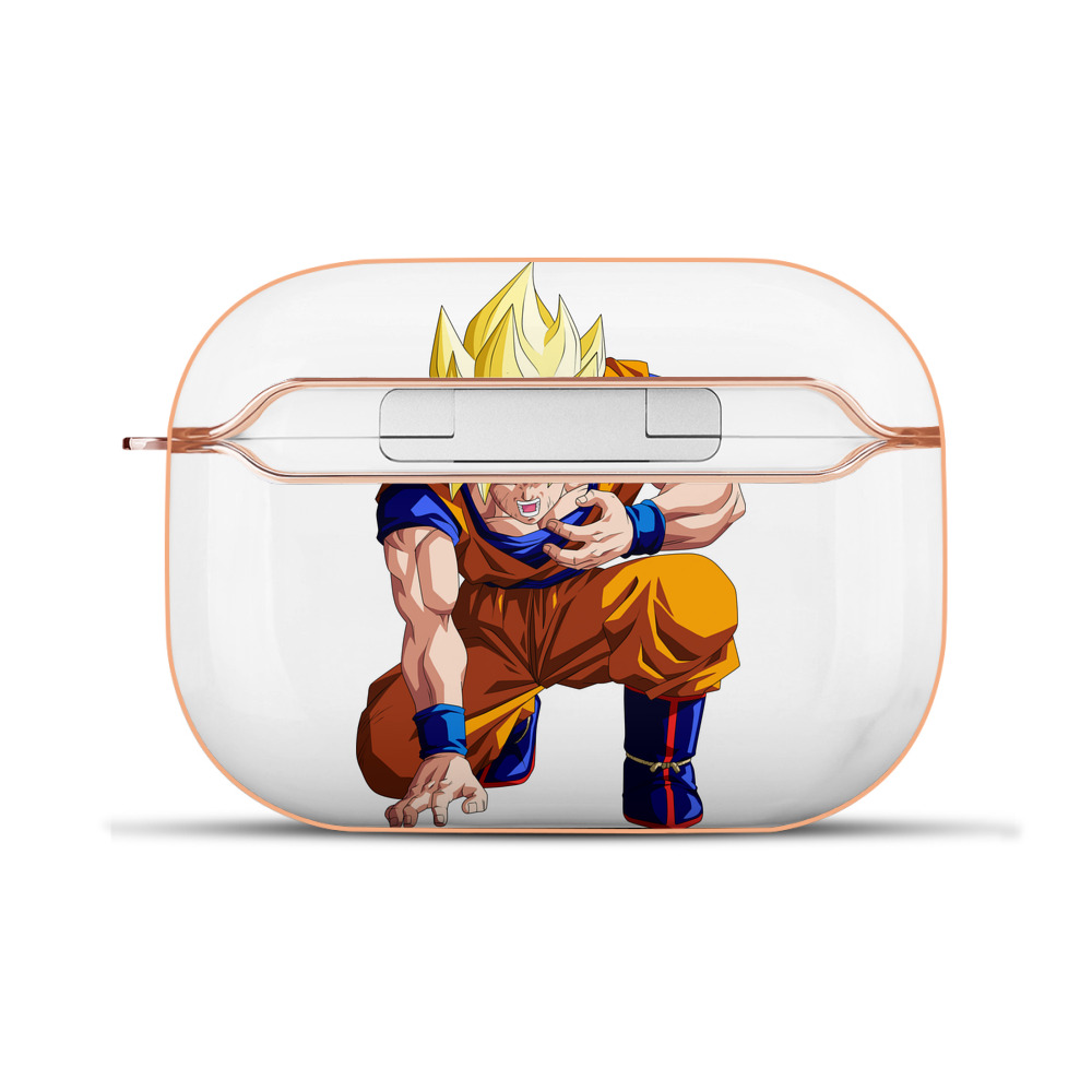 （画像用） ドラゴンボール 孫悟空（そん ごくう）Son Goku カカロット DRAGON BALL Kakarotto 【AirPods Pro用】ハードシェル保護ケース｜耐衝撃・防指紋・カラビナ付き商品仕様