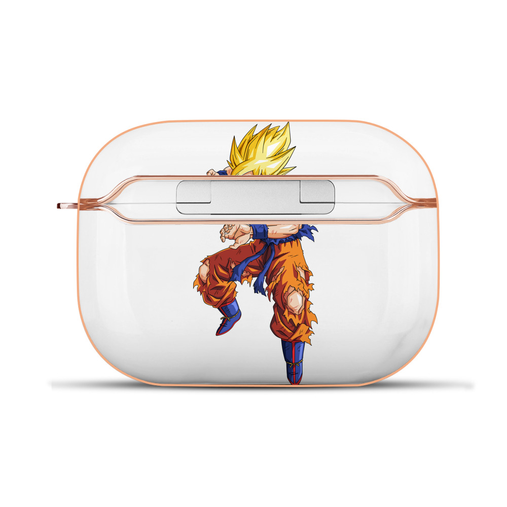 （画像用） ドラゴンボール 孫悟空（そん ごくう）Son Goku カカロット DRAGON BALL Kakarotto 【AirPods Pro用】ハードシェル保護ケース｜耐衝撃・防指紋・カラビナ付き商品仕様