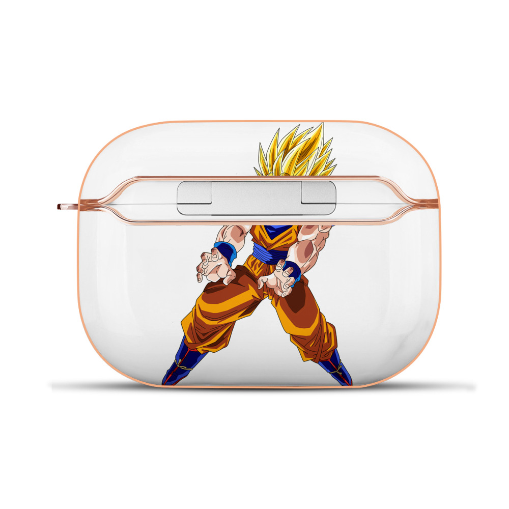 （画像用） ドラゴンボール 孫悟空（そん ごくう）Son Goku カカロット DRAGON BALL Kakarotto 【AirPods Pro用】ハードシェル保護ケース｜耐衝撃・防指紋・カラビナ付き商品仕様
